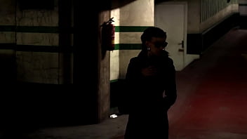 We have sex in a public parking secret agents roleplay