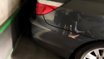We have sex in a public parking secret agents roleplay