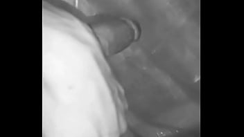 Big white dick in shower