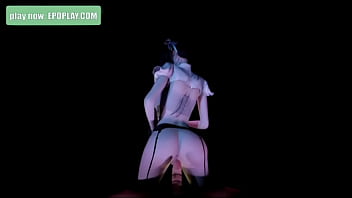 Asian slut shaking her big naturals