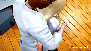 I fuck my secretary hard against the desk