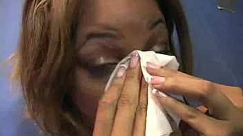 Natural cute black teen tries out gloryhole 20 Natural cute black teen tries out gloryhole 20