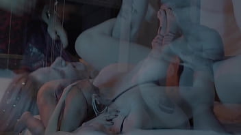 You can taste my pussy but you need to start on my feet ok