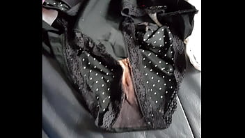Cum on my bbw wife panties