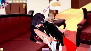 Nagato and shiranui lesbian hentai