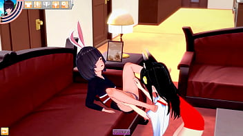 Nagato and shiranui lesbian hentai