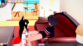 Nagato and shiranui lesbian hentai