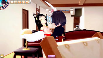 Nagato and shiranui lesbian hentai