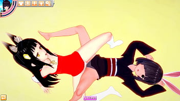 Nagato and shiranui lesbian hentai