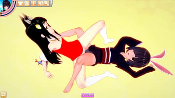 Nagato and shiranui lesbian hentai