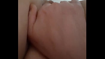 Hot milf jerk off her huge pussy