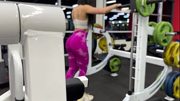 Pick up fitness girl at gym and best fuck in my life at home