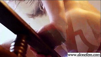 Hot alone girl aurielee summers insert in her holes all kind of sex stuffs movie 10