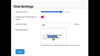 Attn models new on camsoda now you can upload custom tip sounds in your cam room just pick a sound Attn models new on camsoda now you can upload custom tip sounds in your cam room just pick a sound