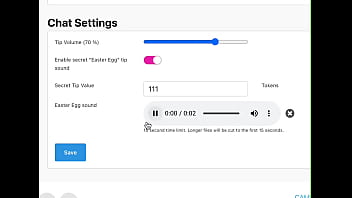Attn models new on camsoda now you can upload custom tip sounds in your cam room just pick a sound