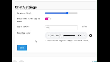 Attn models new on camsoda now you can upload custom tip sounds in your cam room just pick a sound