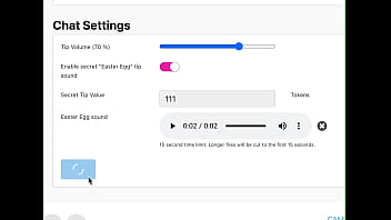 Attn models new on camsoda now you can upload custom tip sounds in your cam room just pick a sound