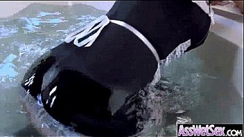 Syren de mer huge sexy butt girl get oiled and get hard anal nailed vid 29