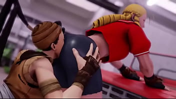 Street fighter ibuki x karin ass licking