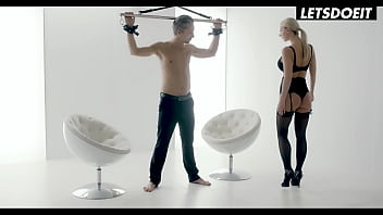 Kinky bdsm threesome with two hot model babes whiteboxxx