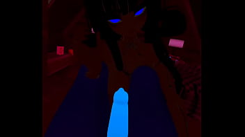 Error demon toys with her favorit umbreon