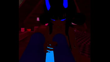 Error demon toys with her favorit umbreon