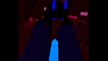 Error demon toys with her favorit umbreon