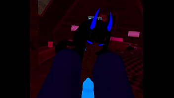 Error demon toys with her favorit umbreon