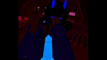 Error demon toys with her favorit umbreon