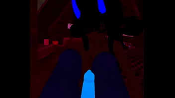 Error demon toys with her favorit umbreon