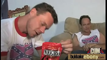 Bukkake ebony babe group fucking 6