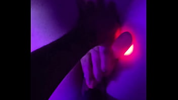 Real intense female orgasm from black dick close up creampie leaks out