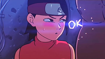 Sarada paid for anal sex