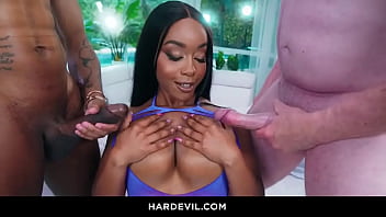 Busty porn babe lily starfire flaunts her big boobs in skimpy swimwear