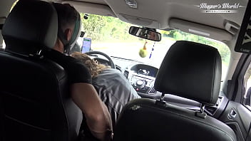 Behind the scenes of nympho wife julia north quick anal fuck in the forest