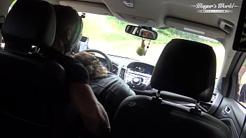 Behind the scenes of nympho wife julia north quick anal fuck in the forest