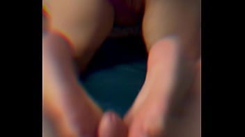 Prettyfeetelite footjob and handjob feat barefoot goddess twinkletoes and longjohn