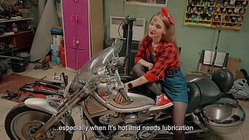 I fixed your motorcycle now you can fuck me on it dolly rud