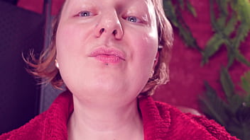 Eating jelly teddybears candies chewing mouth close up