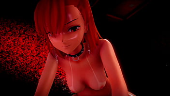 Brunette pet girl having sex with her master mmd by etron