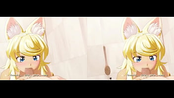 The wolf girl get fuck by you in vr