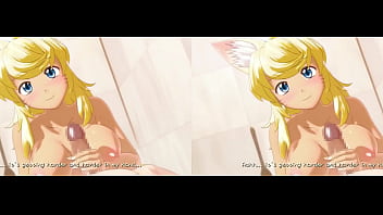 The wolf girl get fuck by you in vr