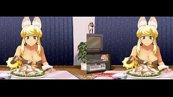 The wolf girl get fuck by you in vr