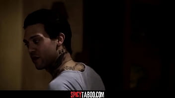 Blonde teen does everything to please dominant studs in threesome