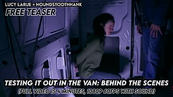 Testing It Out In The Van Behind The Scenes thumbnail