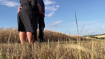 Mature step mother in law in sexy dress makes son in law cum while his wife doesn't see