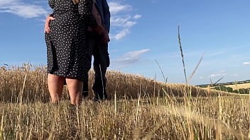 Mature step mother in law in sexy dress makes son in law cum while his wife doesn't see