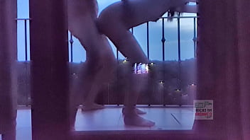 Follando en el balcon de un hotel en oaxaca