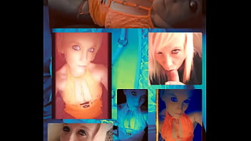 Big booty white girl worships my bwc