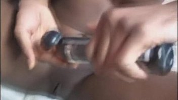 Big Tit Ebony Stroking Cock thumbnail
